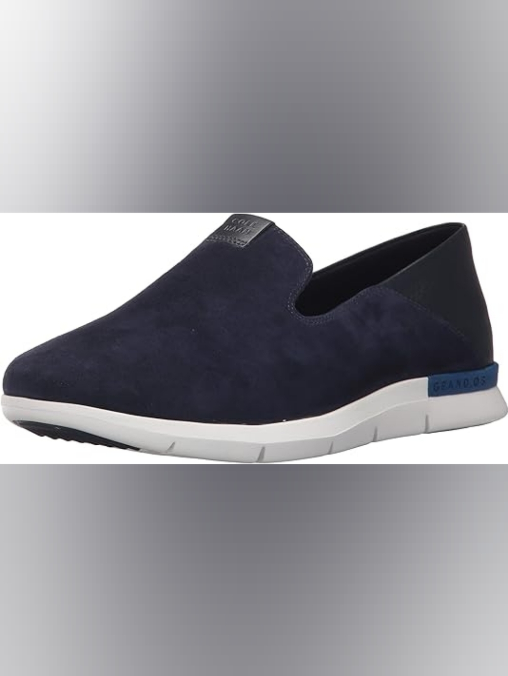 Cole Haan Grand Horizon Slip on Loafer womens Loafer Navy Marine Blue Sz 8 SH163 - Picture 1 of 6
